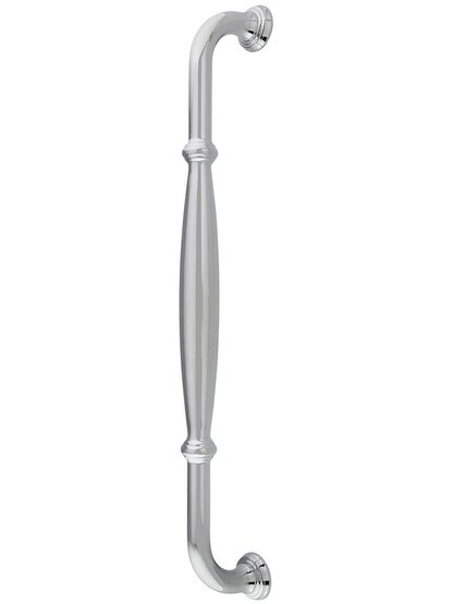 Tiffany Appliance Pull - 12 inch Center-to-Center in Polished Chrome.